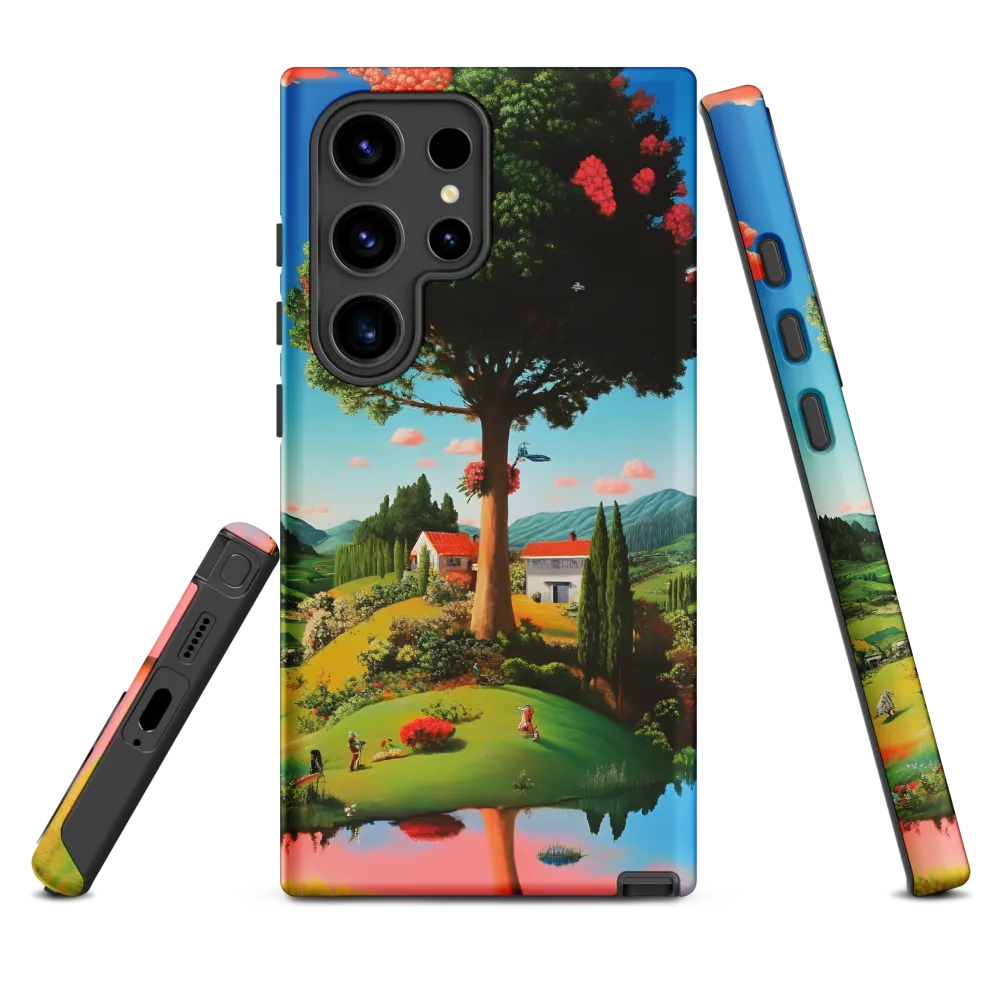 Whimsical Harmony of Nature | Phone Case |  S24 Ultra | Tough Case | Matte