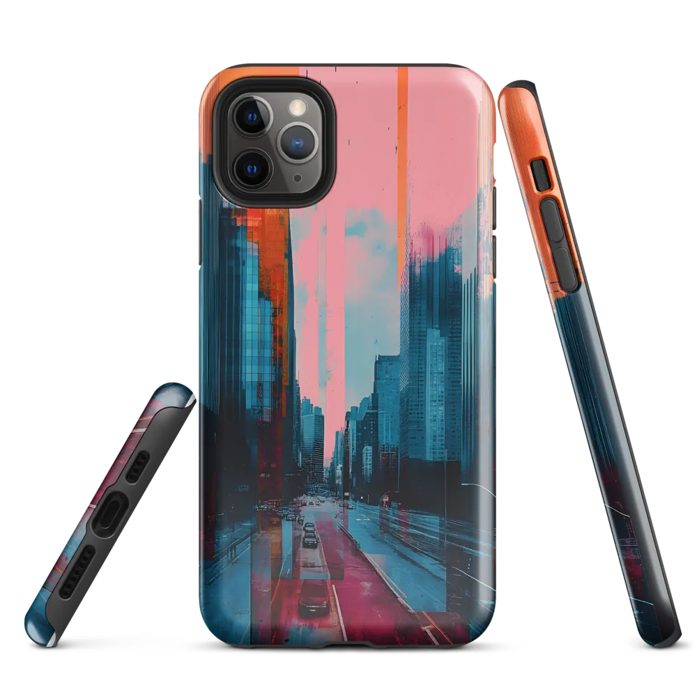 Urban Symphony: A Study in Color and Form | Phone Case |  11 Pro Max | Tough Case | Glossy