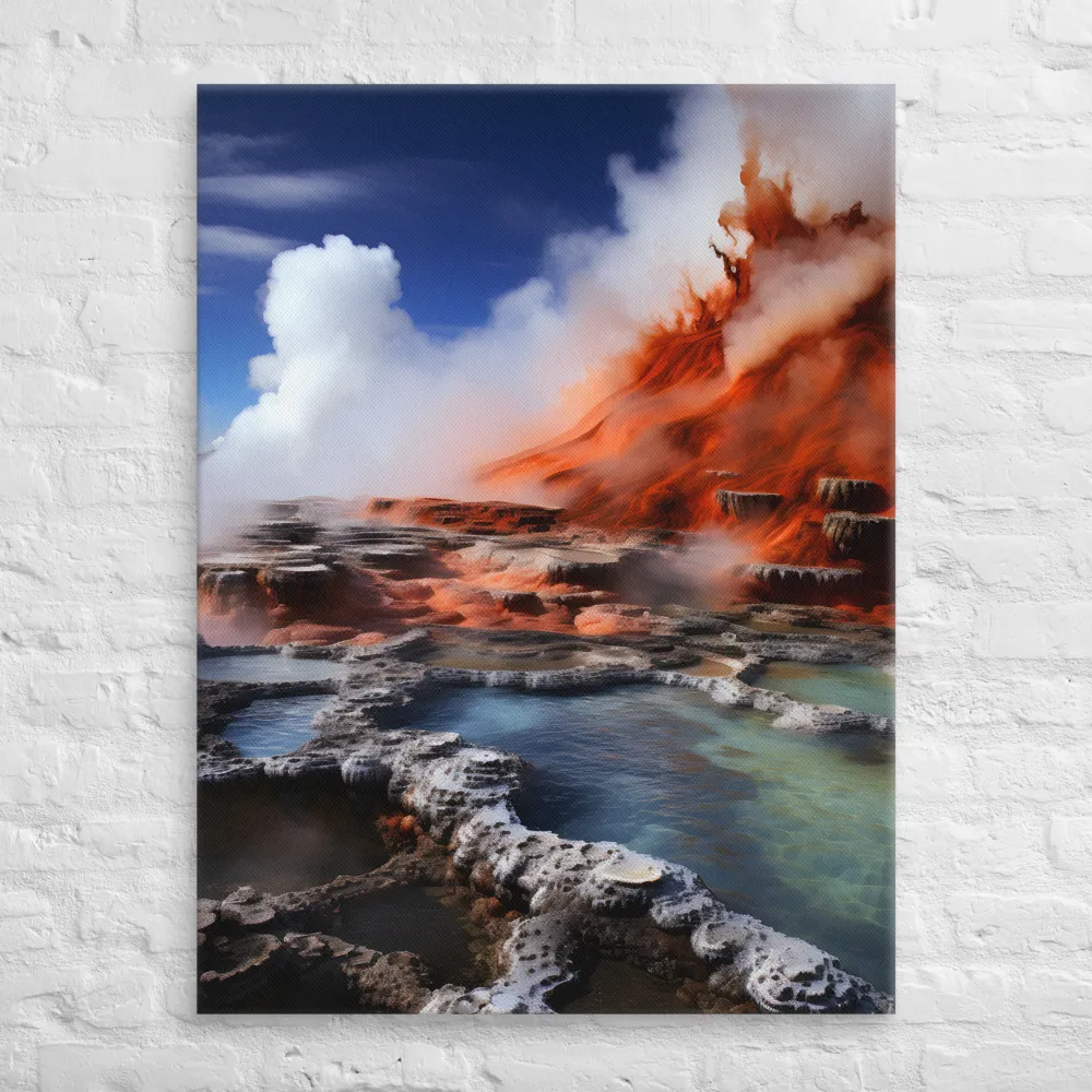 Nature's Fury: The Volcano's Expression