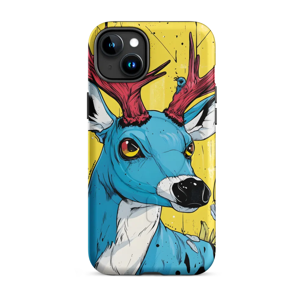 Vivid Antlers: A Modern Take on Nature