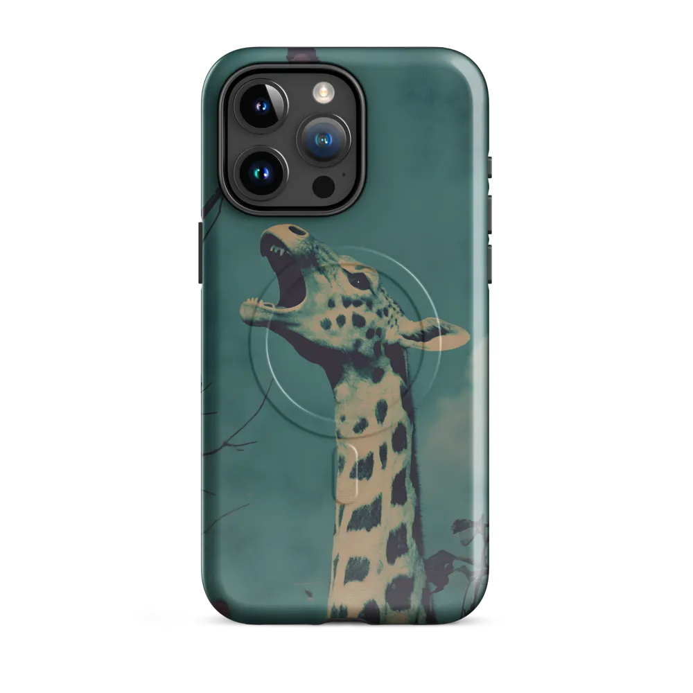 Whispers of the Tall: A Surreal Giraffe Encounter