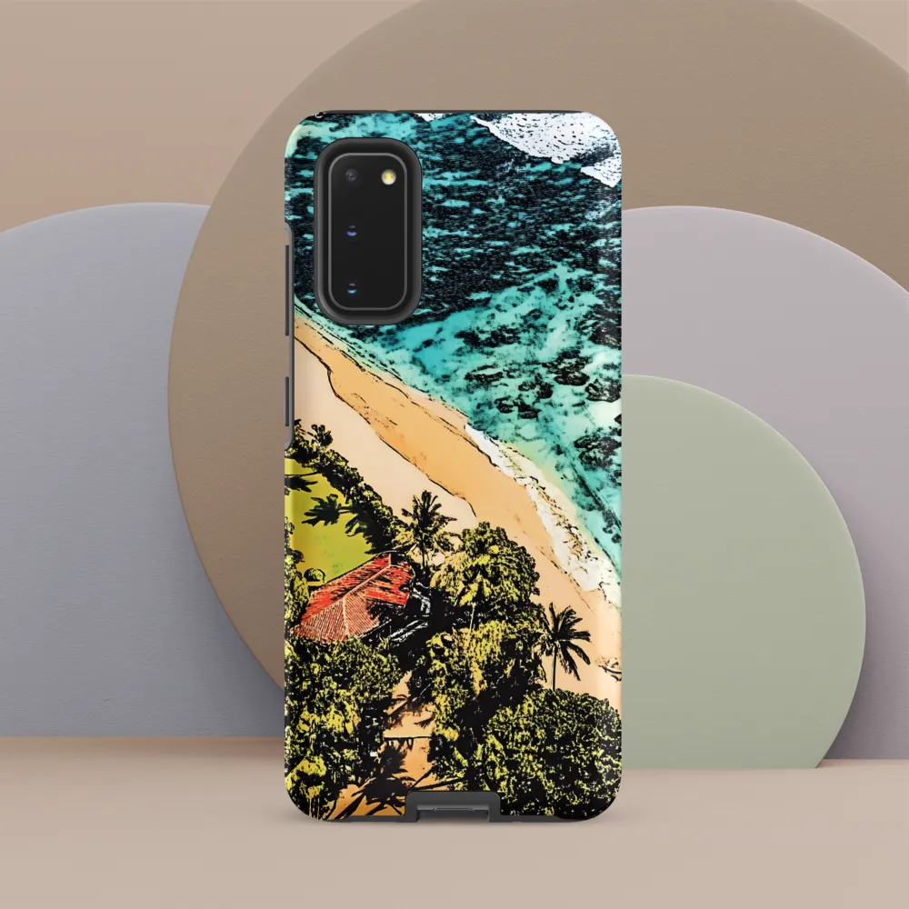 Aerial Serenity: Coastal Escape