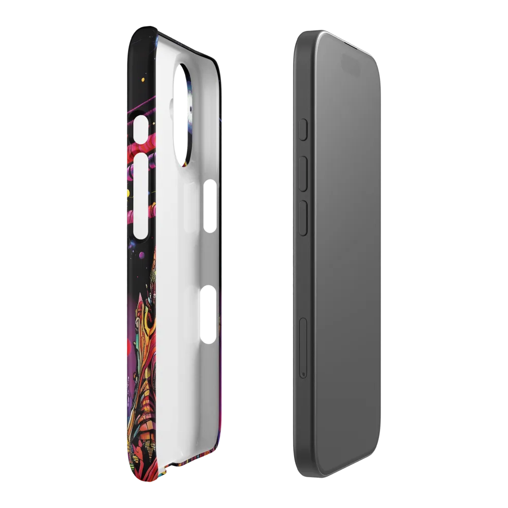 Cosmic Alien Odyssey | Phone Case |  16 | Snap Case | Matte
