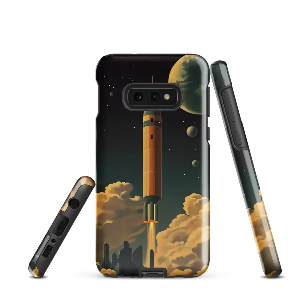Journey Through the Cosmic Frontier | Phone Case |  S10e | Tough Case | Glossy