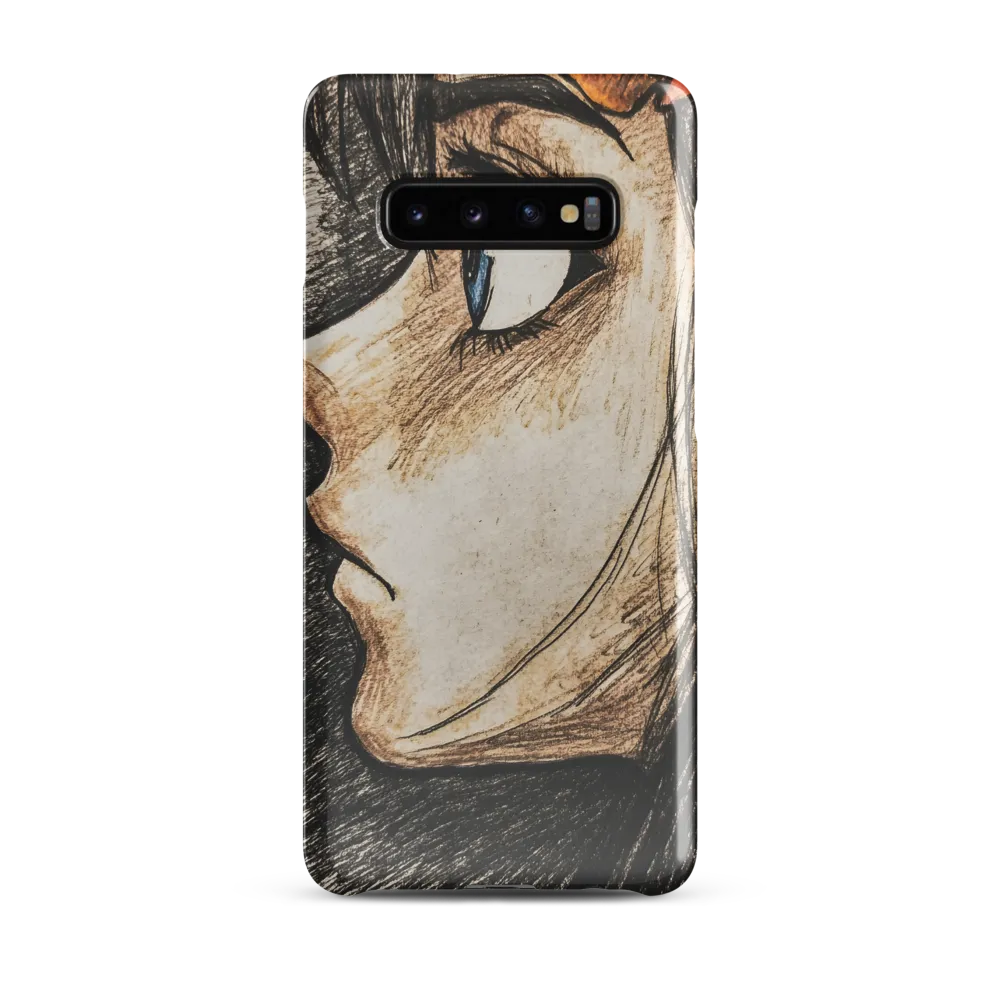 Reflections in Profile | Phone Case |  S10 Plus | Snap Case | Glossy