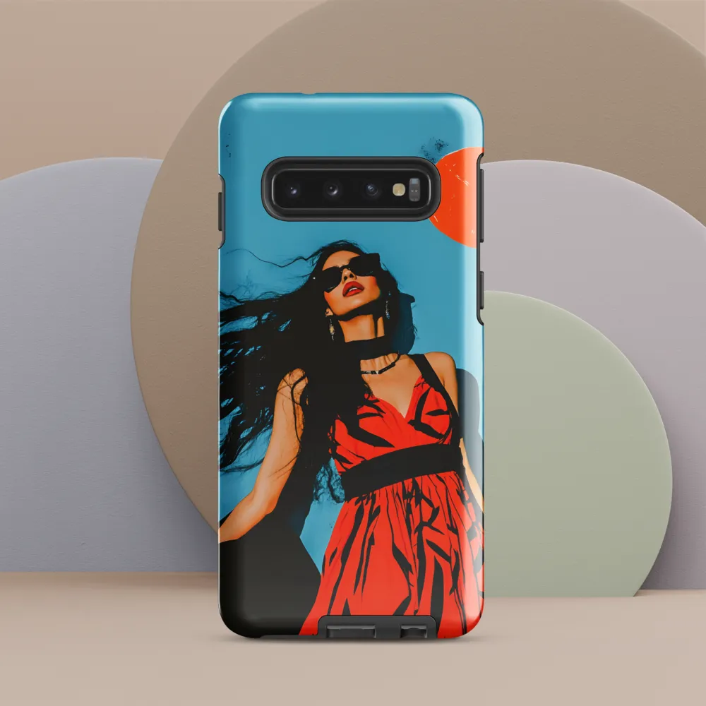 Sunset in Fashion: A Modern Portrait