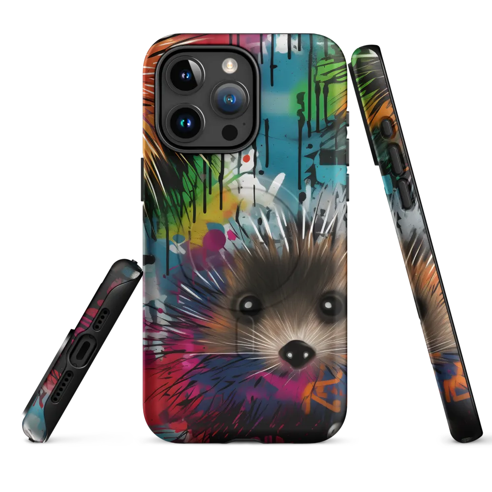 Whimsical Hedgehogs in a Kaleidoscopic Wonderland