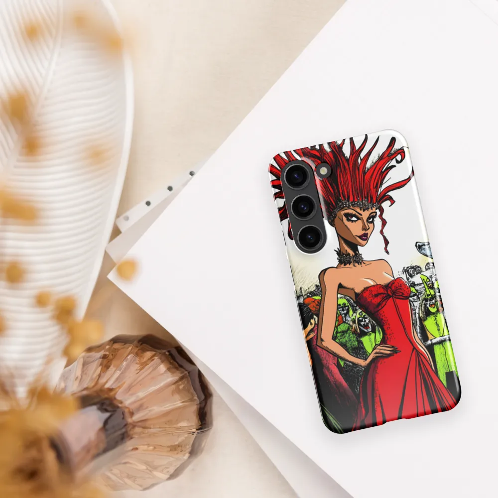 Fiery Elegance: A Fashion Statement