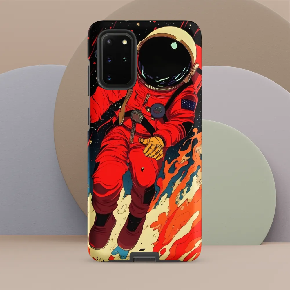 Cosmic Descent of the Astronaut