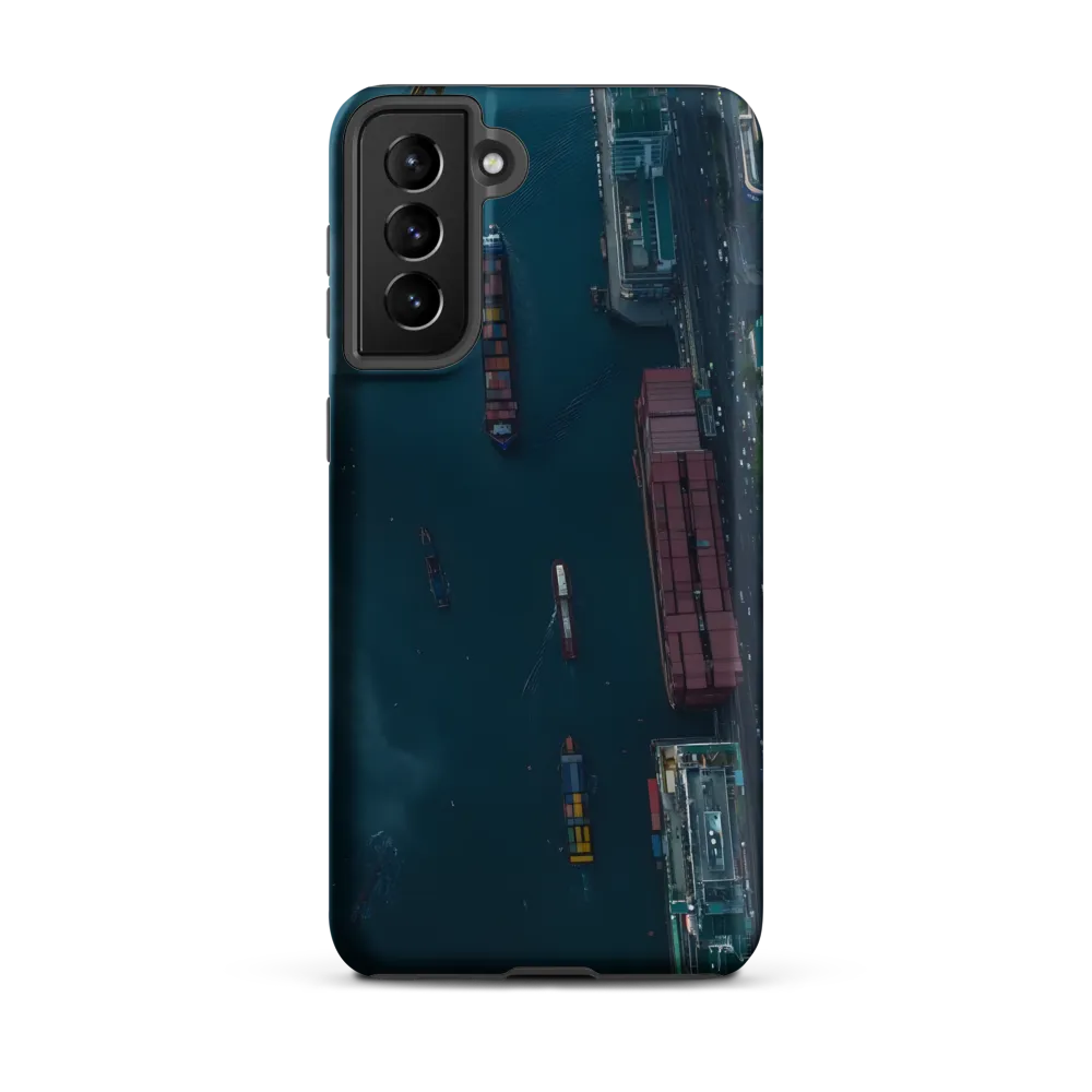 Urban Echoes Above the Waves | Phone Case |  S21 Plus | Tough Case | Matte