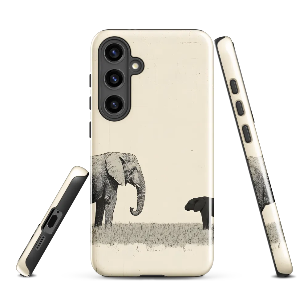 Contrasting Companions | Phone Case |  S24 Plus | Tough Case | Glossy