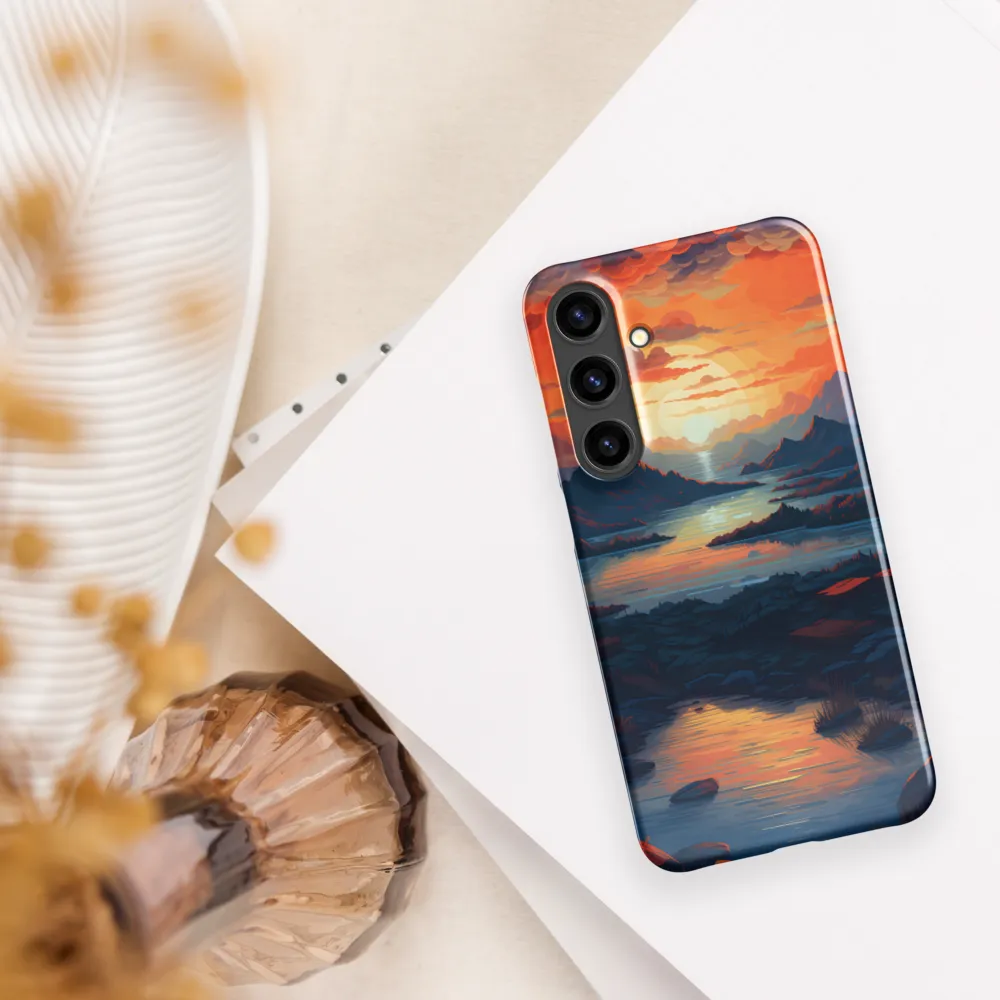 Ethereal Evening: A Digital Dusk