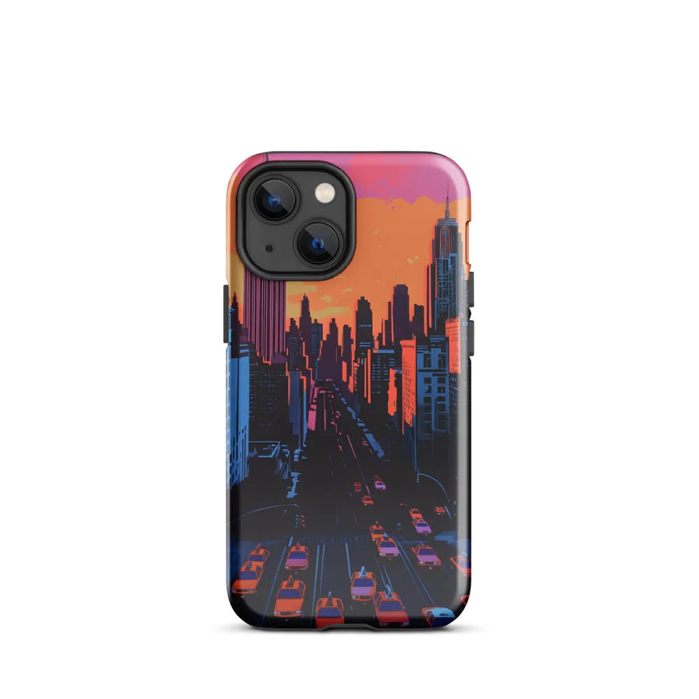 Sunset Over Skyscrapers