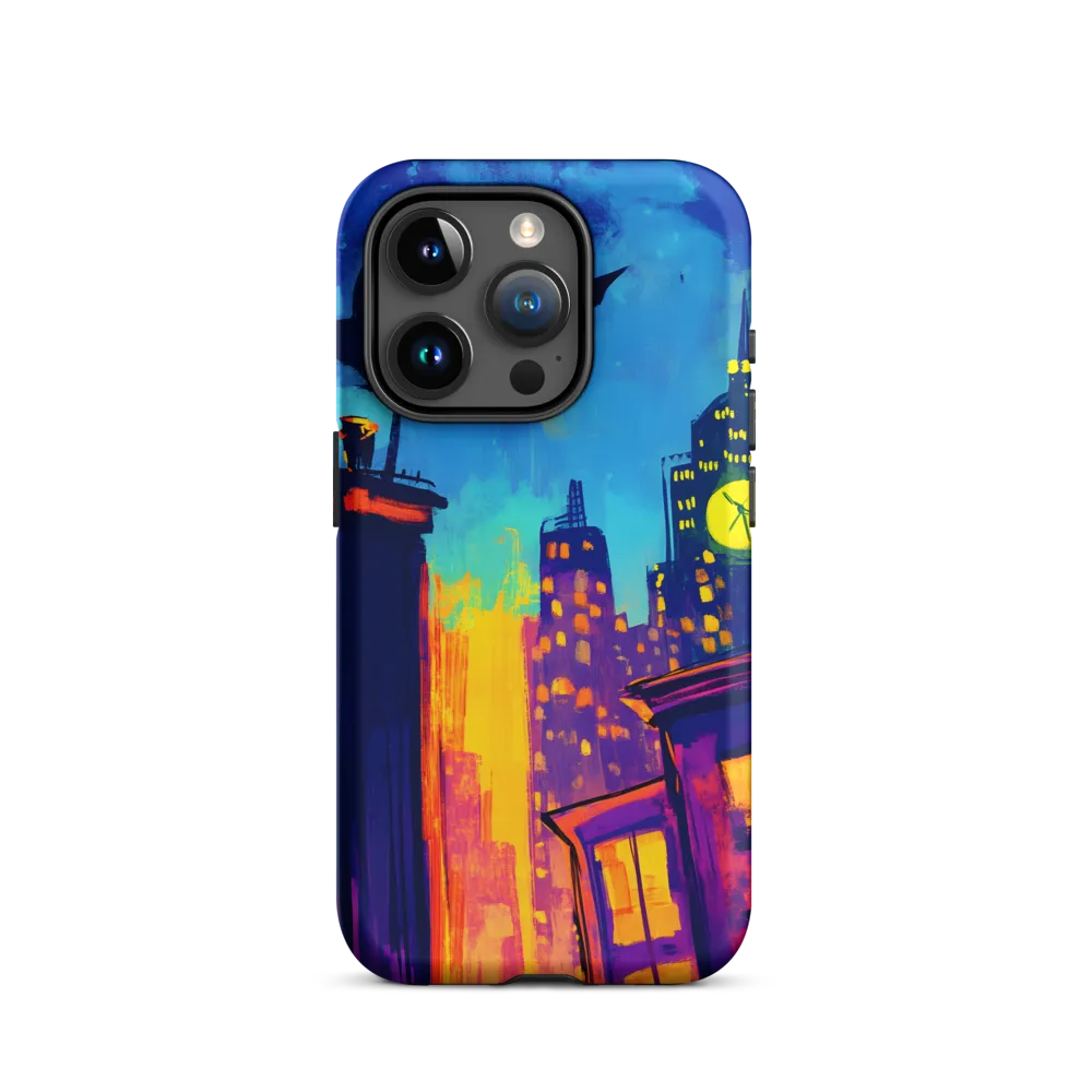 Urban Twilight: The Watchful Owl