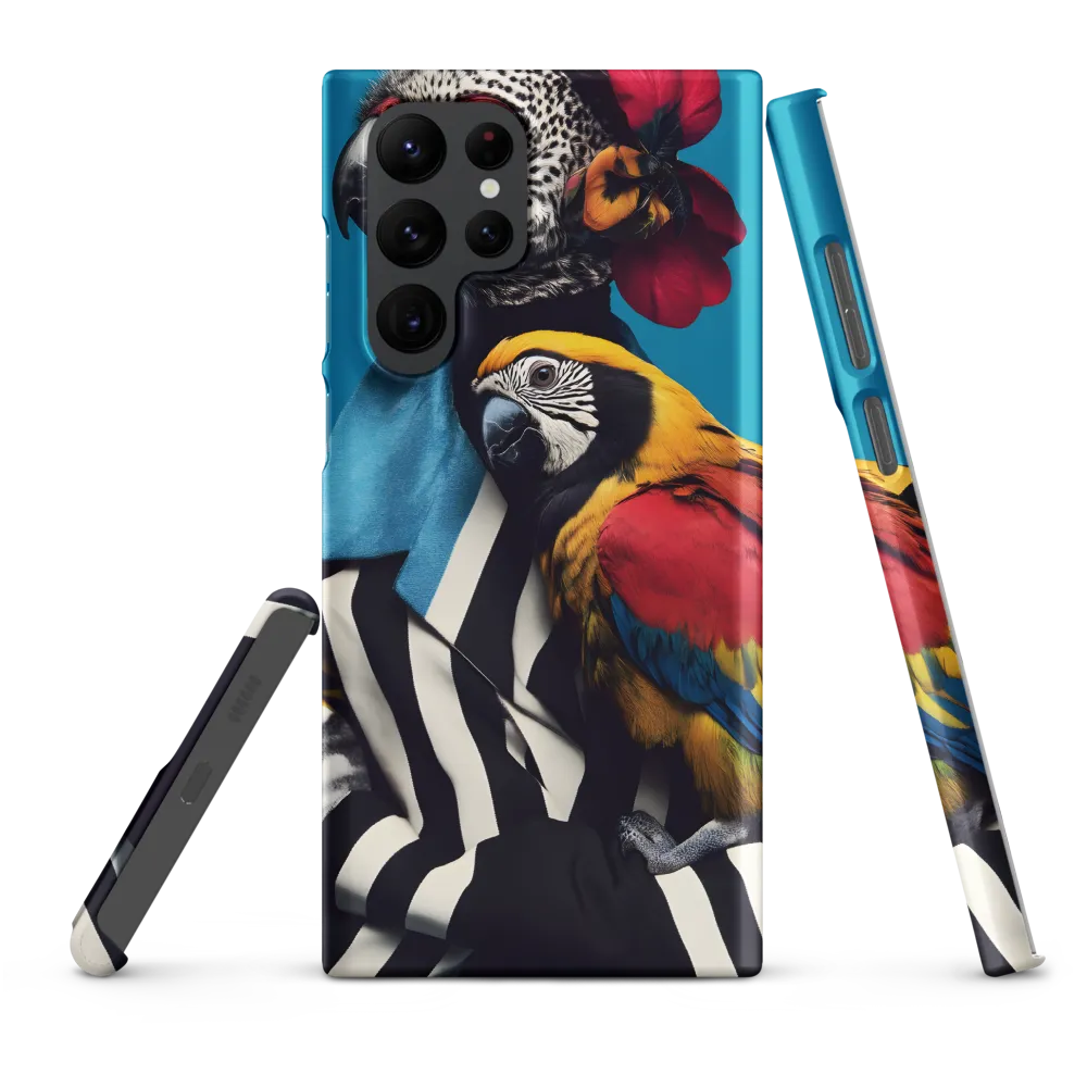 Vibrant Fusion of Flora and Fauna