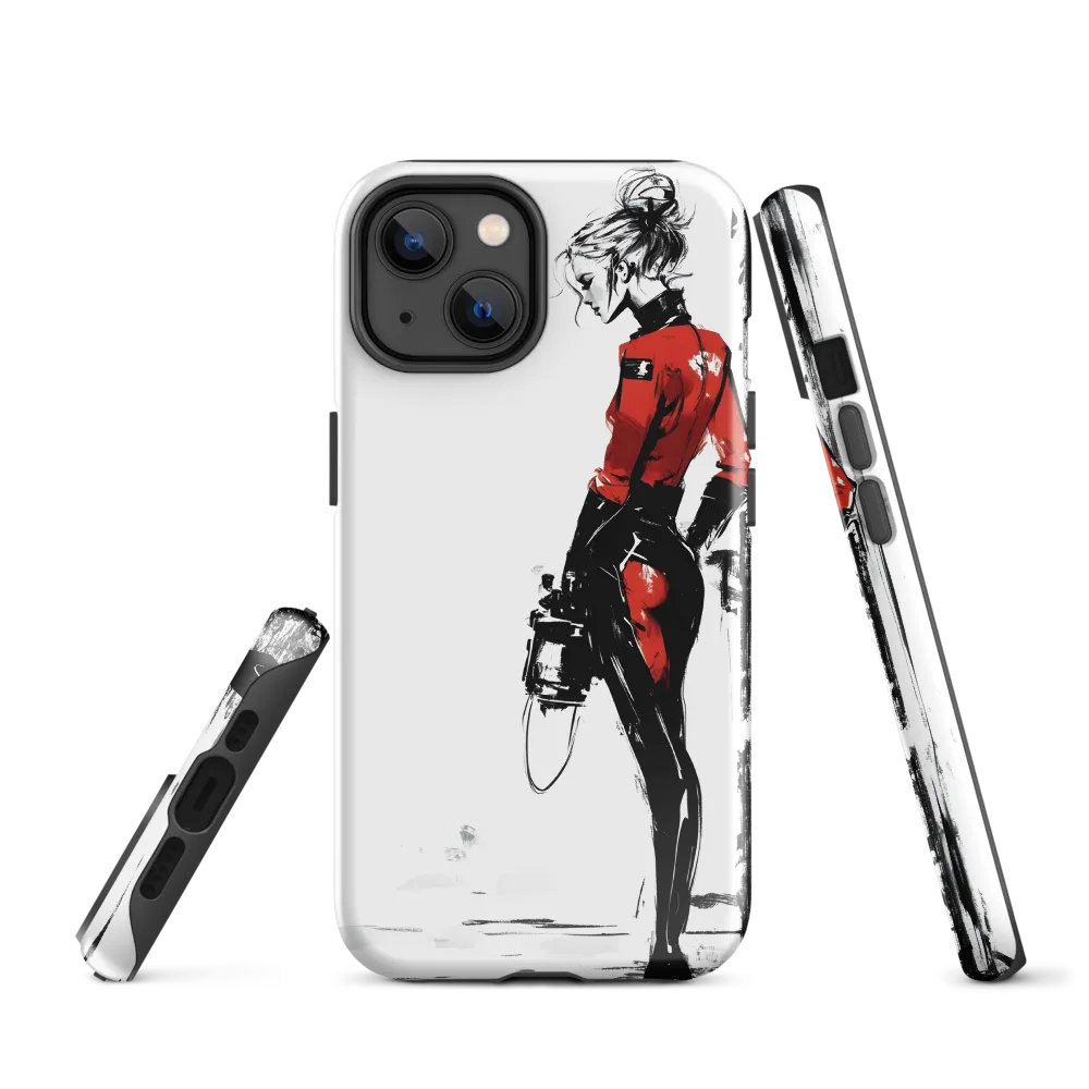 The Edgy Elegance | Phone Case |  14 | Tough Case | Glossy