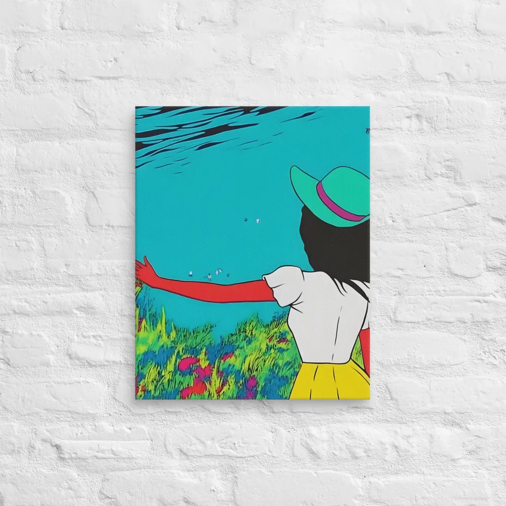 Whimsical Encounter | Canvas | 16″×20″