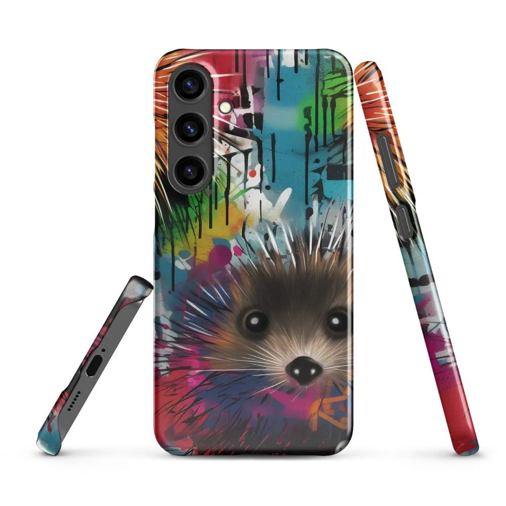 Whimsical Hedgehogs in a Kaleidoscopic Wonderland