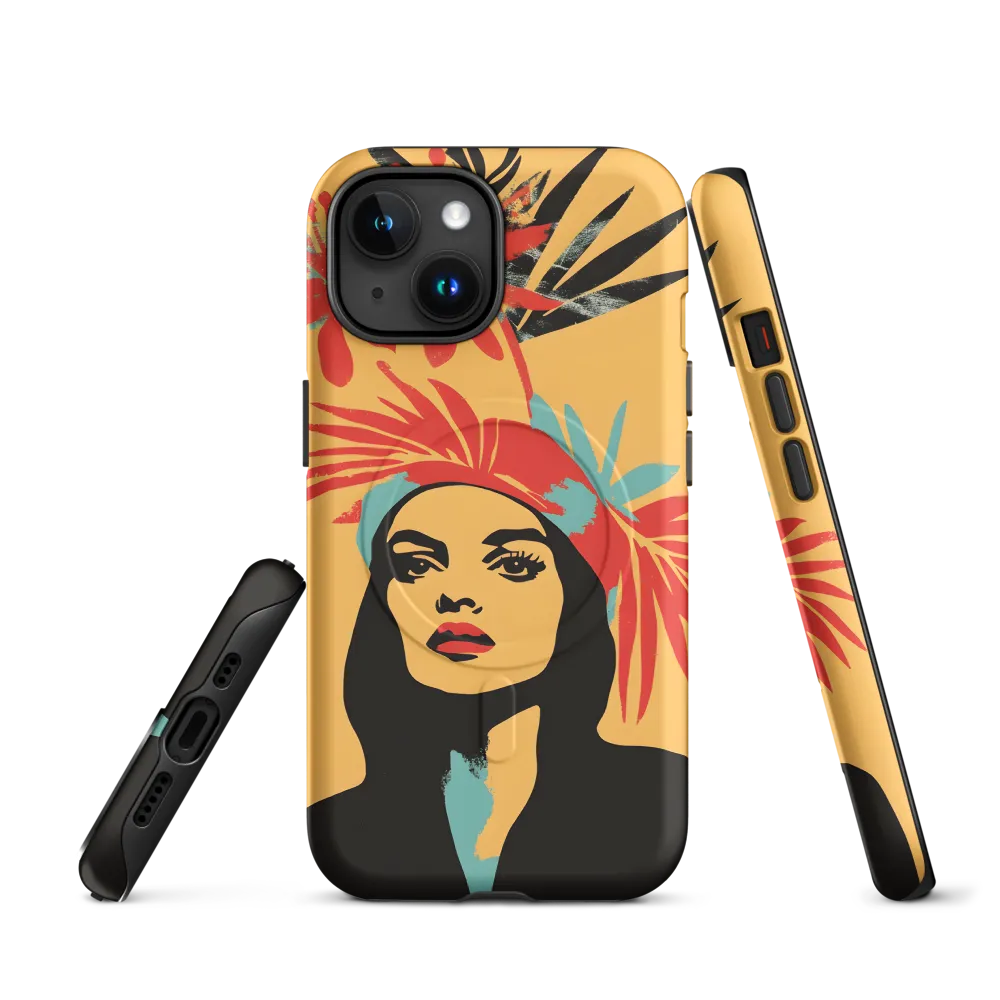 Tropical Elegance | Phone Case |  15 | MagSafe® Tough Case | Matte