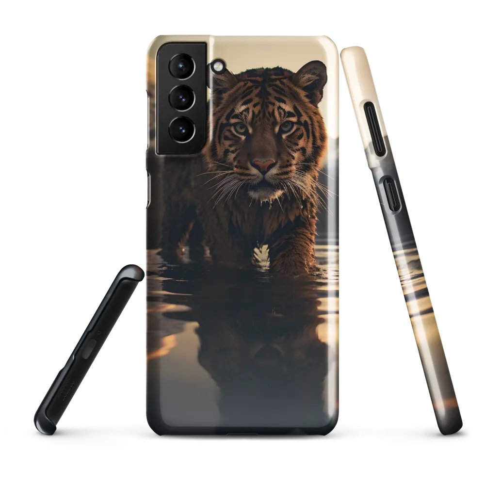 Majestic Reflection: The Tiger's Domain