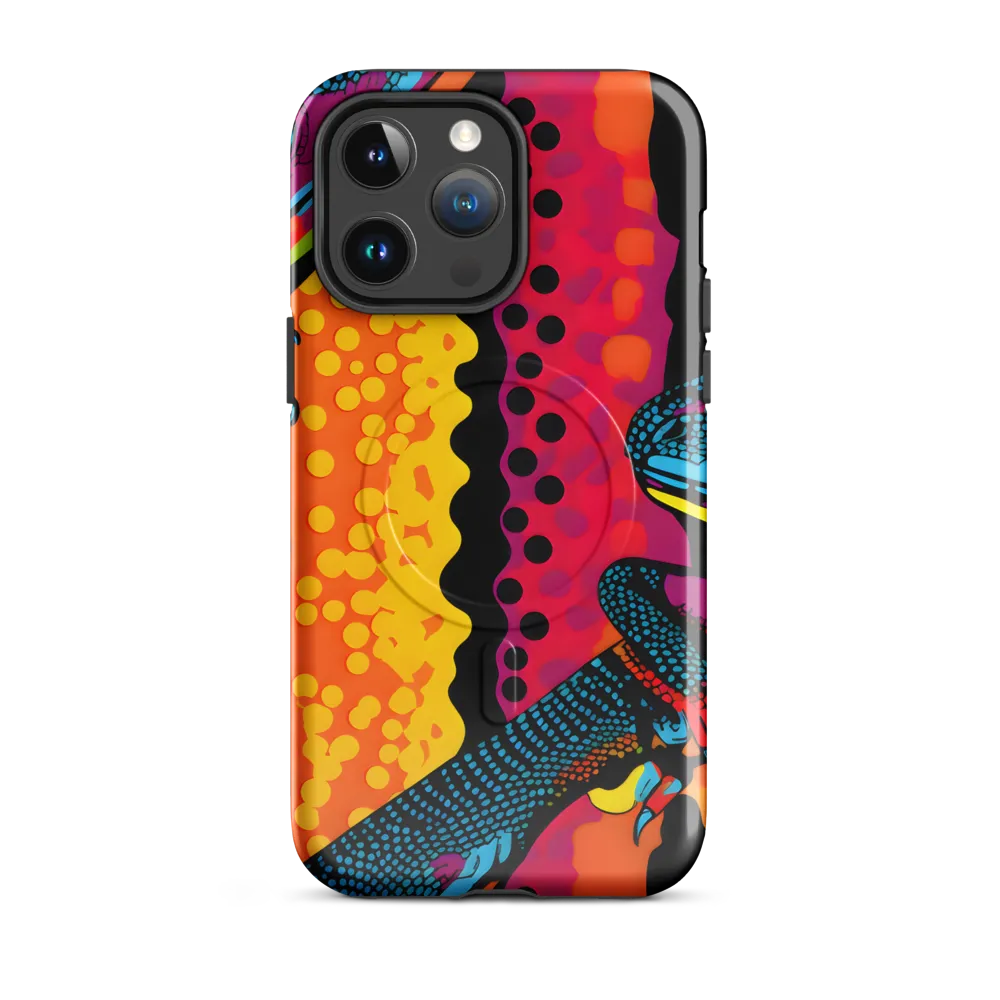 Colorful Encounters: The Playful Geckos