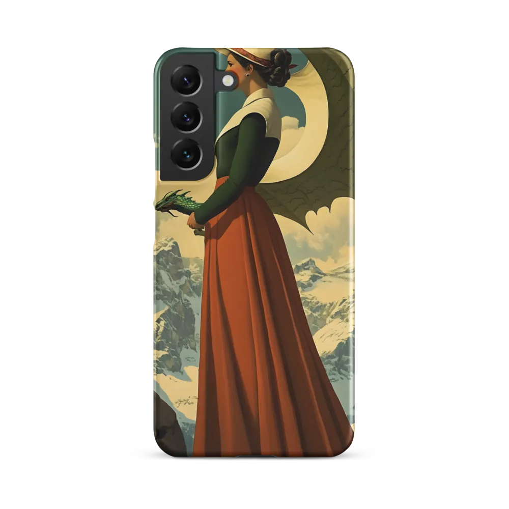 Mystic Harmony: The Dragon Keeper | Phone Case |  S22 Plus | Snap Case | Matte