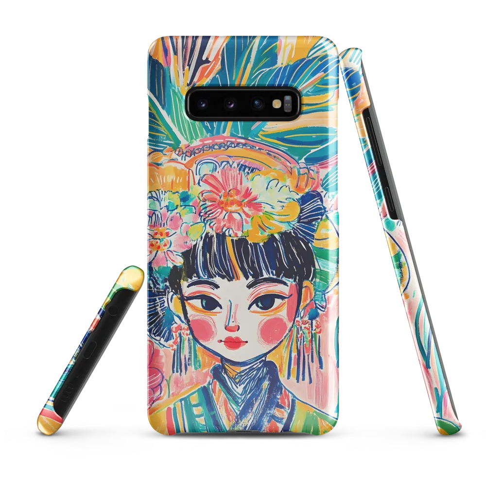 Blossoming Serenity | Phone Case |  S10 Plus | Snap Case | Glossy