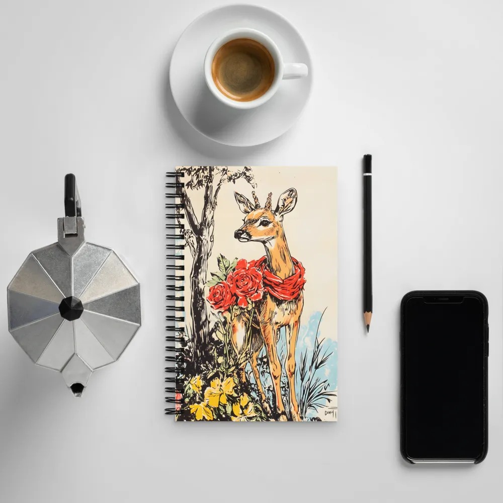 Whimsical Grace of the Forest | Spiral Notebook