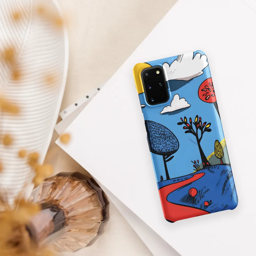 A Playful Journey Through Whimsical Woods | Phone Case |  S20 Plus | Snap Case | Matte