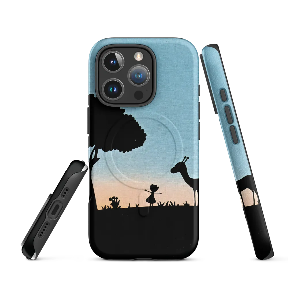 Curiosity in the Silhouette | Phone Case |  16 Pro | MagSafe® Tough Case | Matte