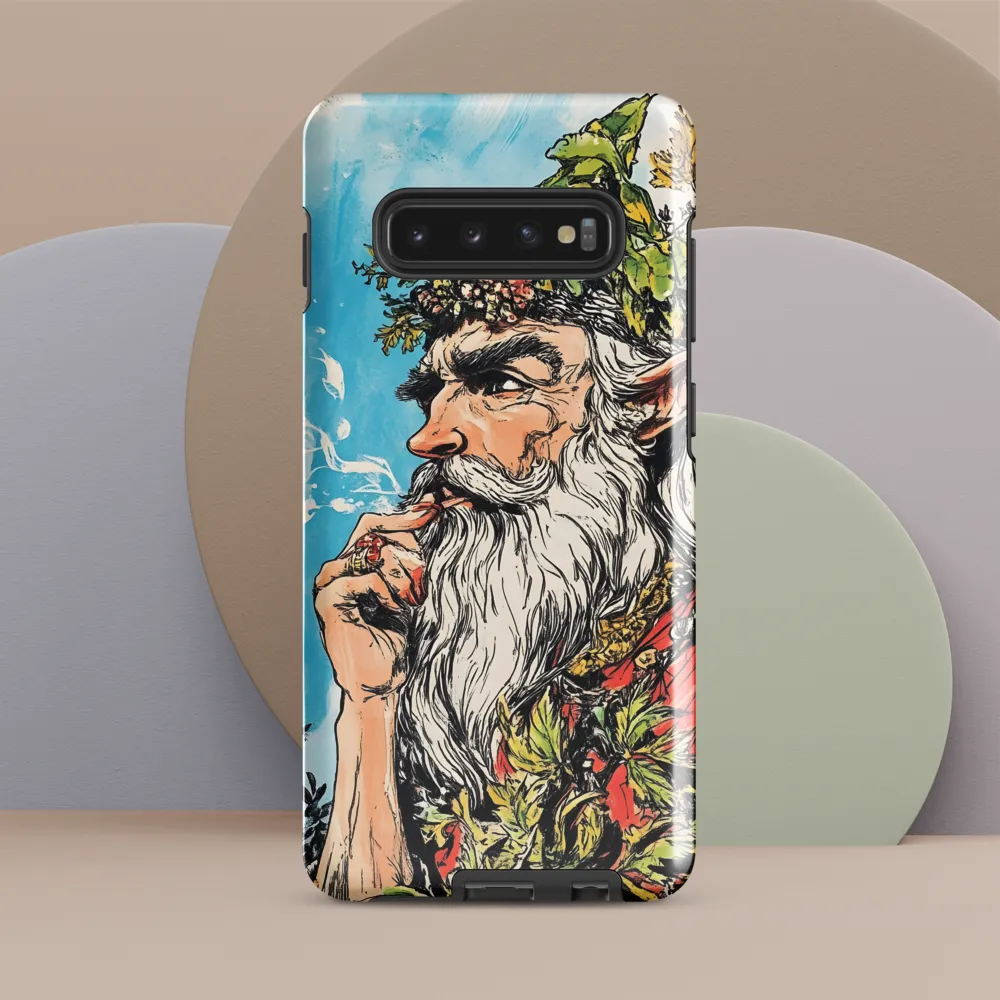 Wisdom of the Nature Spirit | Phone Case |  S10 Plus | Tough Case | Glossy