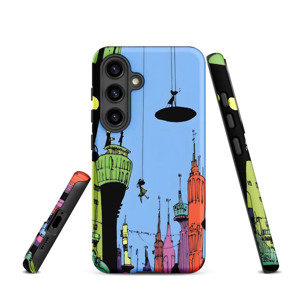 Whimsical Heights: A Futuristic Cityscape