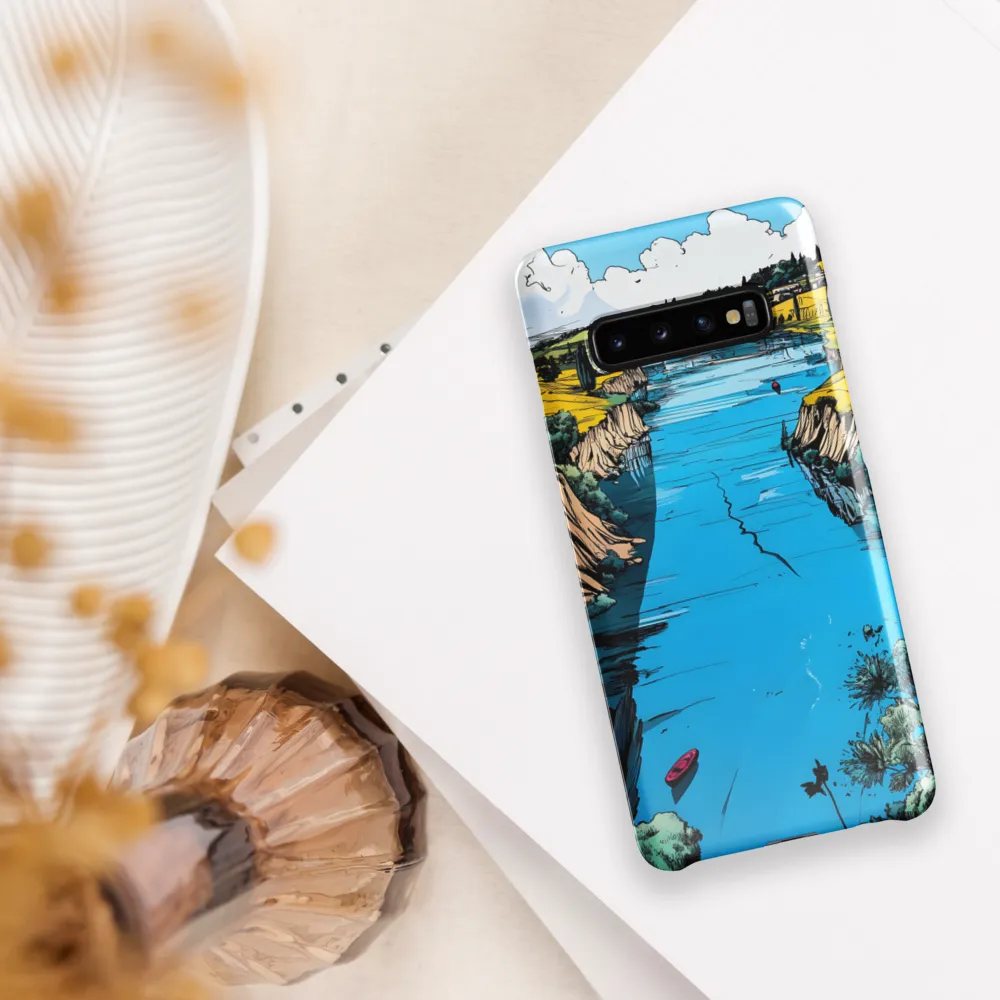 Serenity on the River | Phone Case |  S10 Plus | Snap Case | Glossy