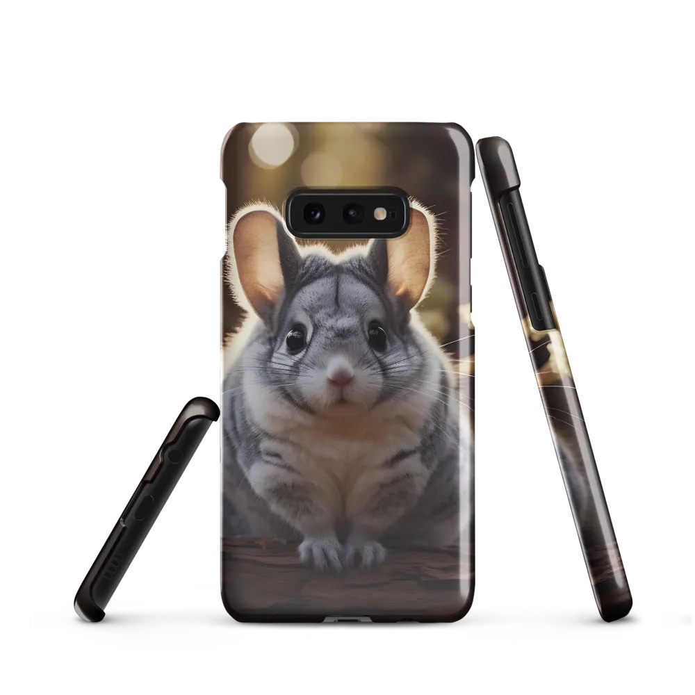 Curious Chinchilla in the Forest