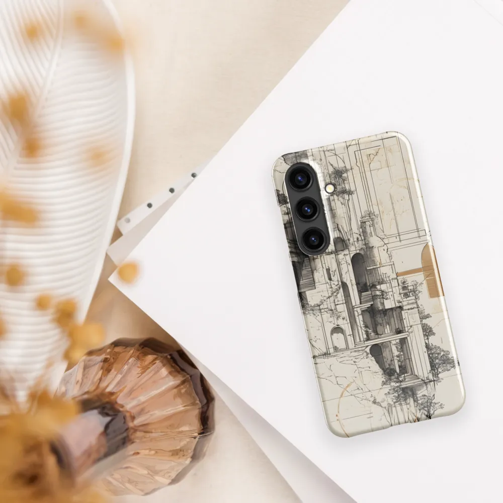 Ethereal Architectures | Phone Case |  S24 | Snap Case | Glossy