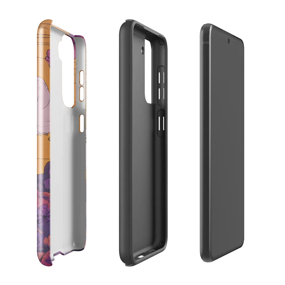 Whispers of the Violet Dawn | Phone Case |  S21 FE | Tough Case | Glossy