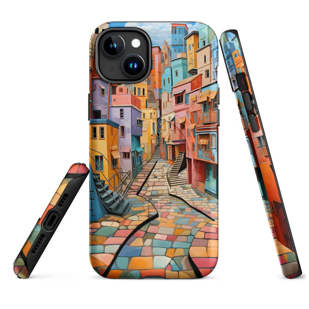 Vibrant Cityscape: A Kaleidoscope of Colors