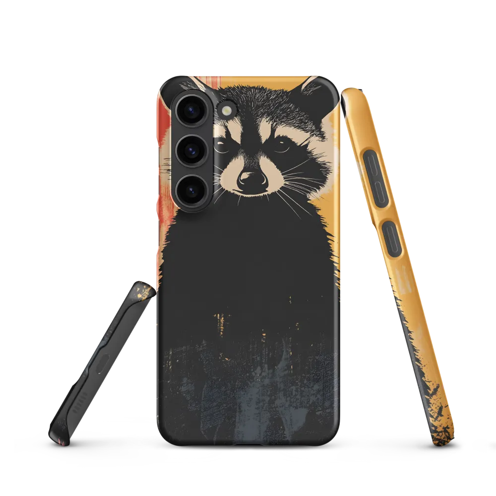 Whimsical Raccoon Portrait