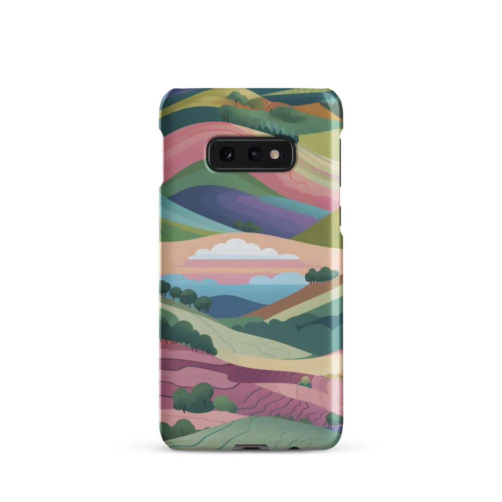 Harmonious Hills | Phone Case |  S10e | Snap Case | Matte