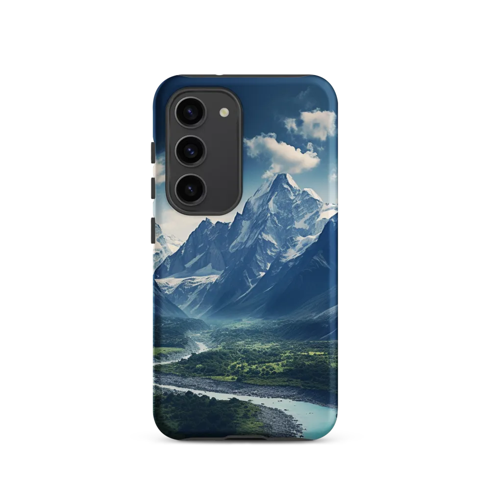 Majestic Serenity: A Landscape of Mountains and Rivers