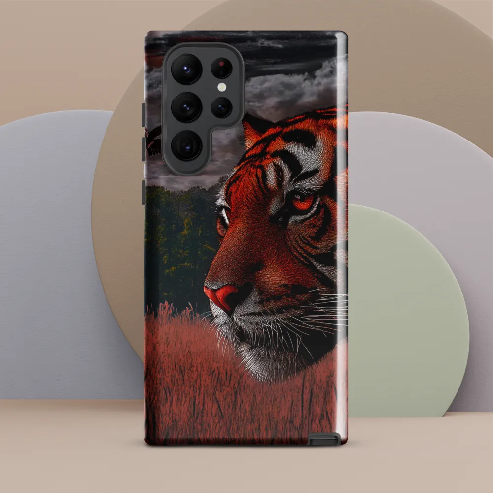 The Silent Guardian | Phone Case |  S22 Ultra | Tough Case | Glossy