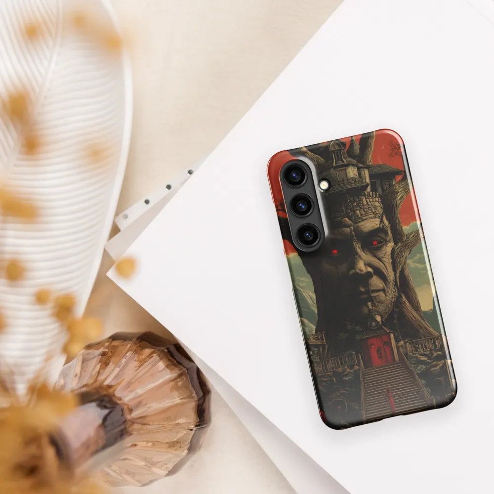 The Enigmatic Guardian of the Grove | Phone Case |  S24 | Snap Case | Glossy