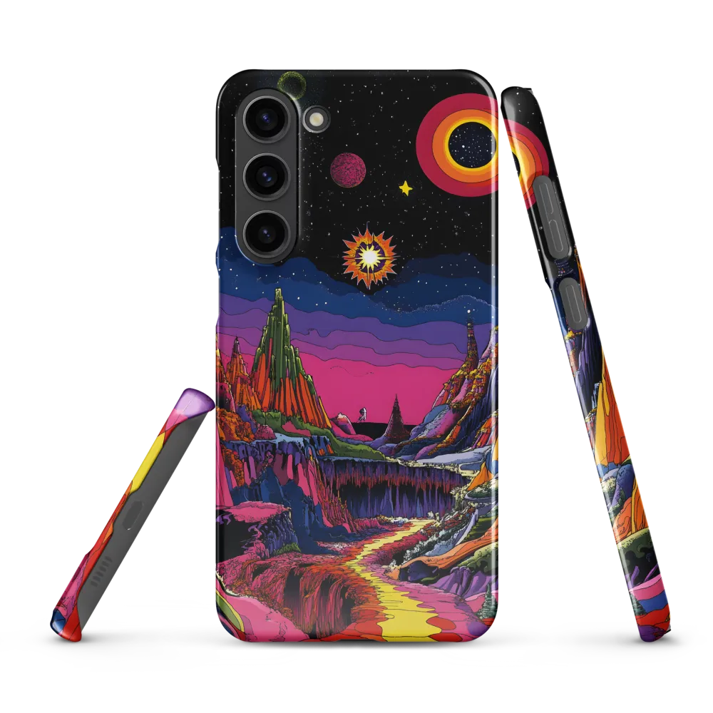 Galactic Wonders: A Journey Through an Alien Landscape