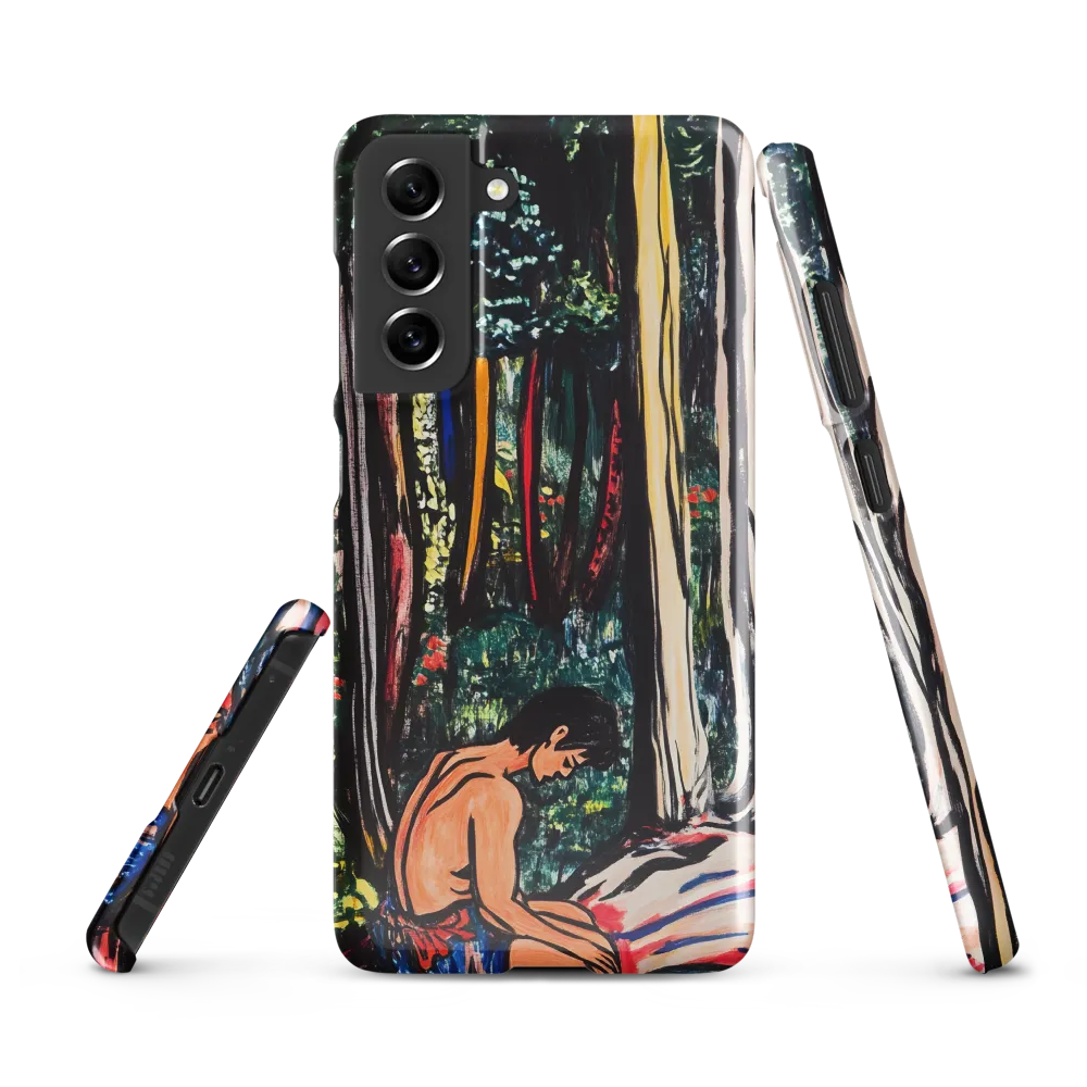 Contemplation in Nature | Phone Case |  S21 FE | Snap Case | Glossy