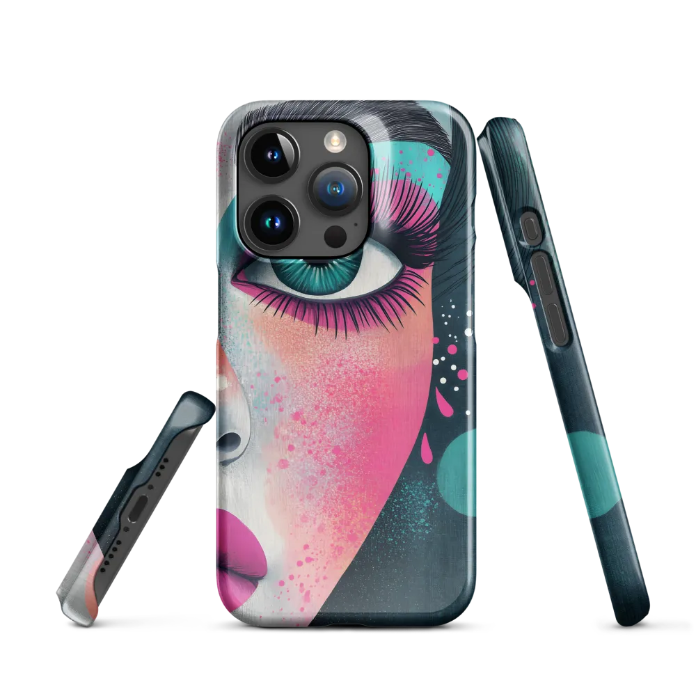 Vibrant Gaze | Phone Case |  15 Pro | Snap Case | Glossy