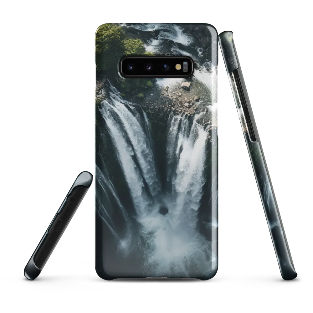 Nature's Power: The Cascading Waterfall | Phone Case |  S10 Plus | Snap Case | Glossy