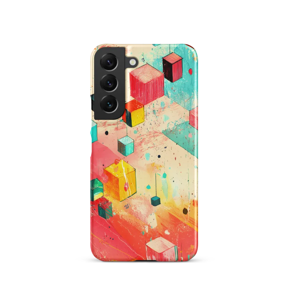 Suspended Cubes in Colorful Abstraction