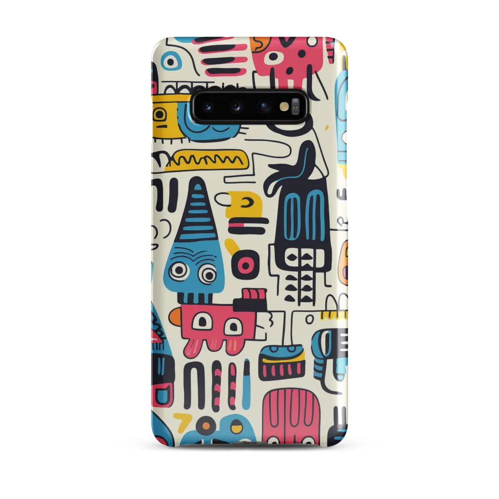 Vibrant Whimsy | Phone Case |  S10 Plus | Snap Case | Glossy