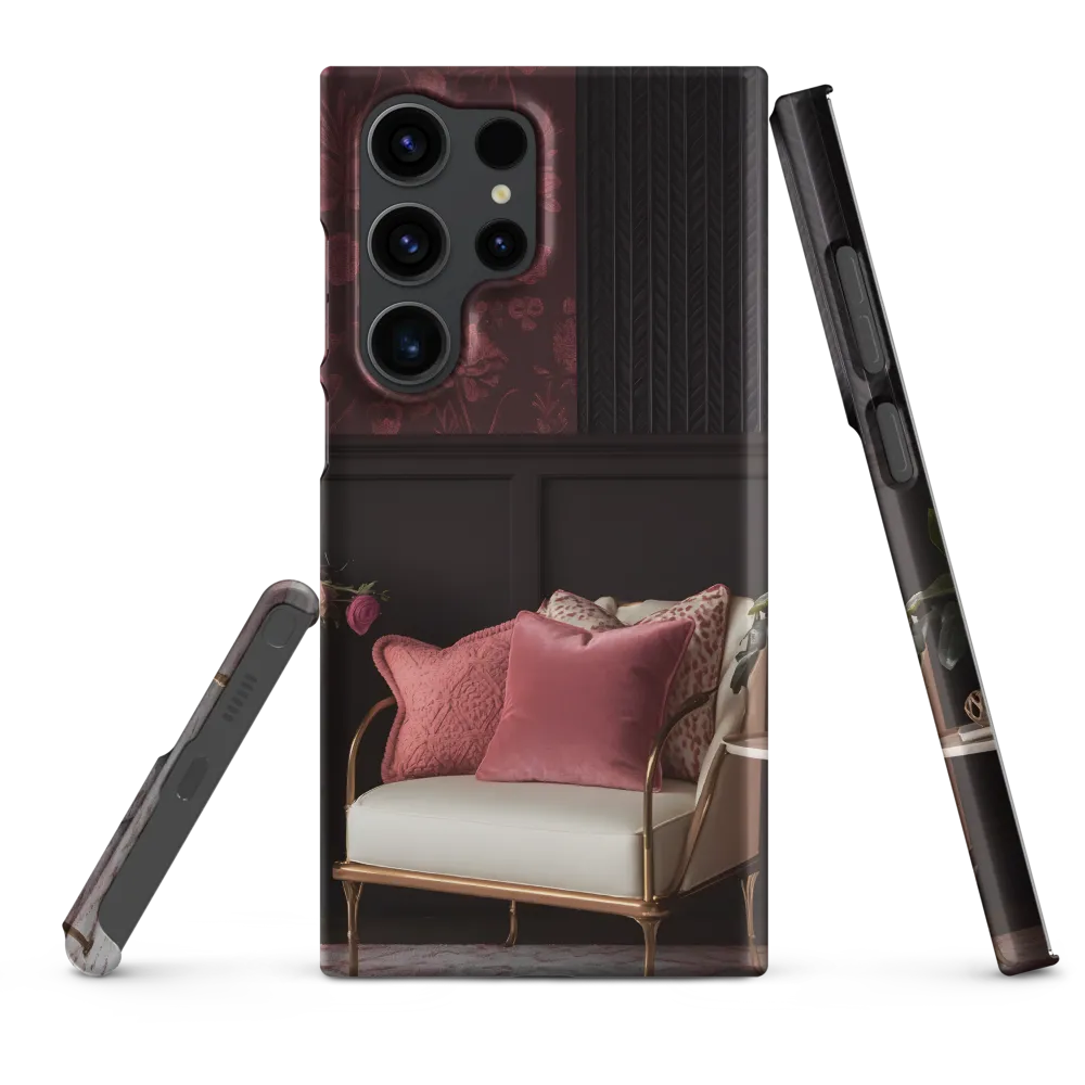 Elegance in Contrast: A Modern Interior Design | Phone Case |  S23 Ultra | Snap Case | Matte