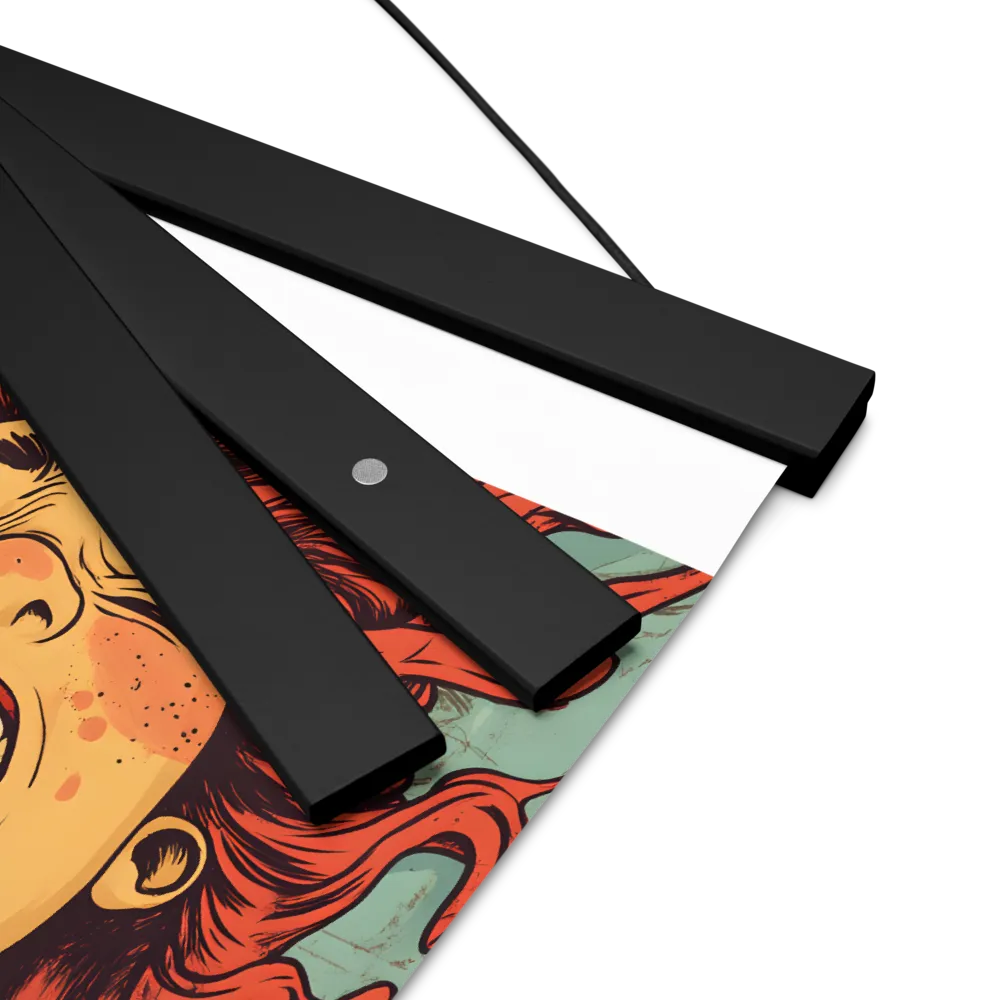 Fury Unleashed | Poster With Black Wood Hanger | 8″×10″